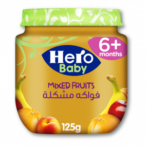 HERO BABY MIXED FRUITS JAR 125 GM
